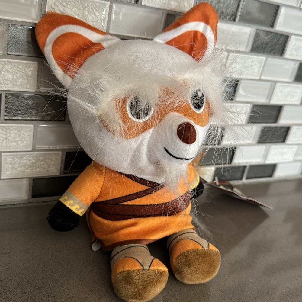 Kung Fu Panda PO TIGRESS SHIFU Sitting Plush Set Of 3 / DreamWorks / BRAND NEW - Picture 3 of 16
